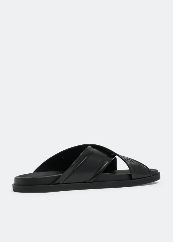 Givenchy 4g crisscross outlet slide sandal