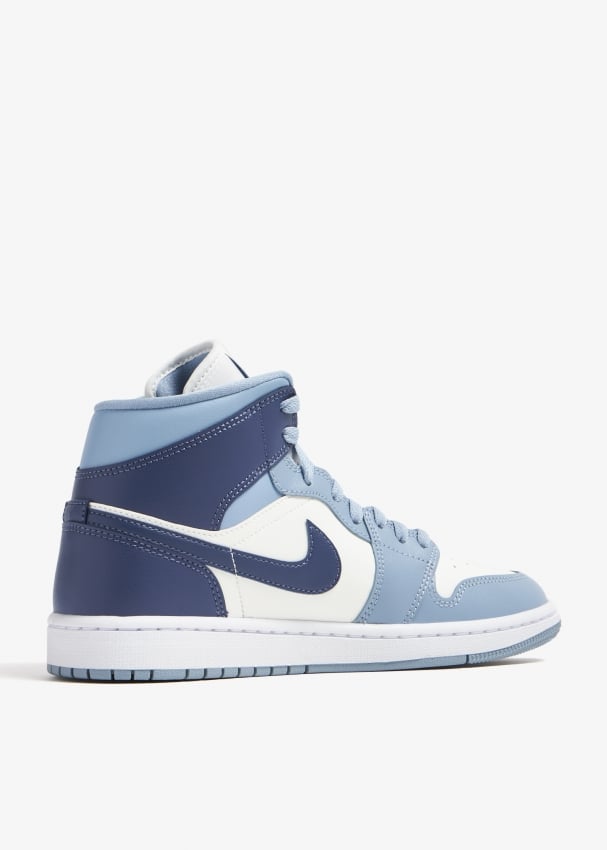 Nike Air Jordan 1 Mid 'Two Tone Blue' sneakers for Women - Blue in UAE ...