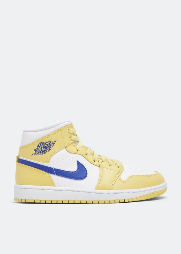 Nike Air Jordan 1 Mid Lemon Wash sneakers for Women Yellow in KSA Level Shoes