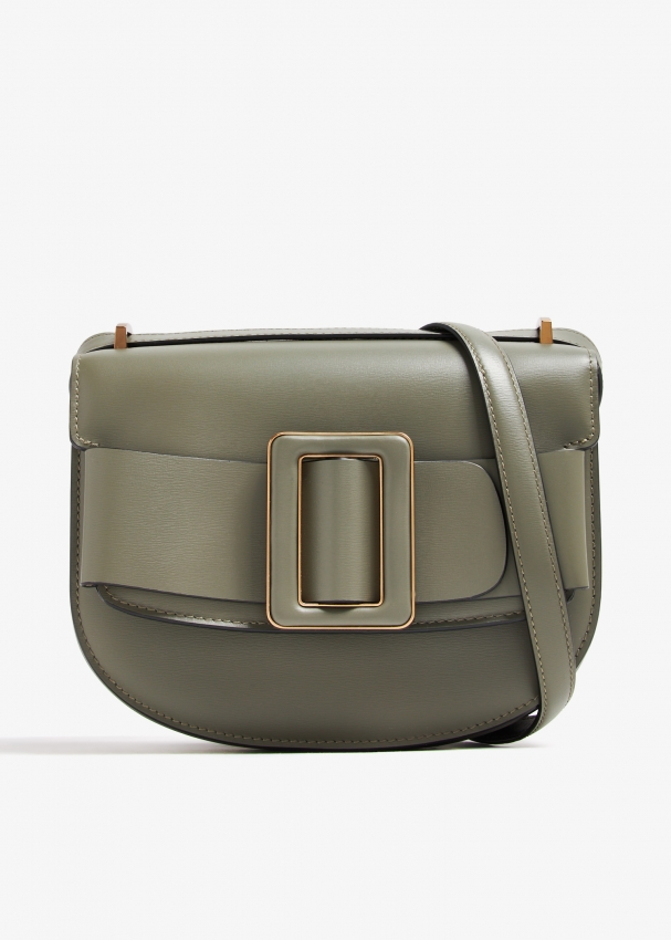 BOYY Buckle Saddle bag for Women Green in UAE Level Shoes