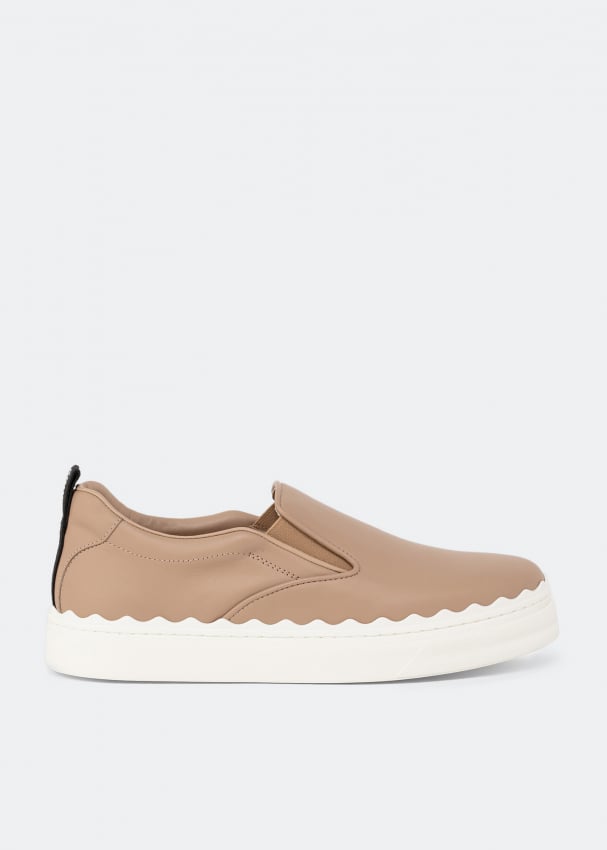 Chloé Lauren slip-on sneakers for Women - Pink in UAE | Level Shoes