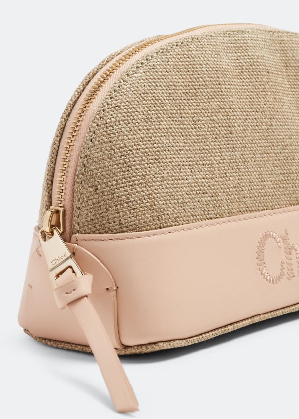 Chloe Sense Zip Pouch Clutch Bag