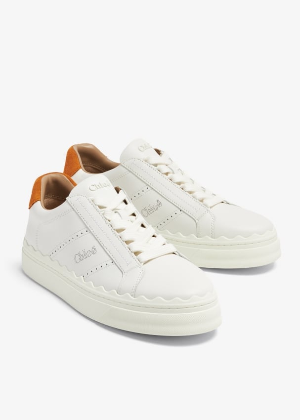 Chloe white sneakers deals
