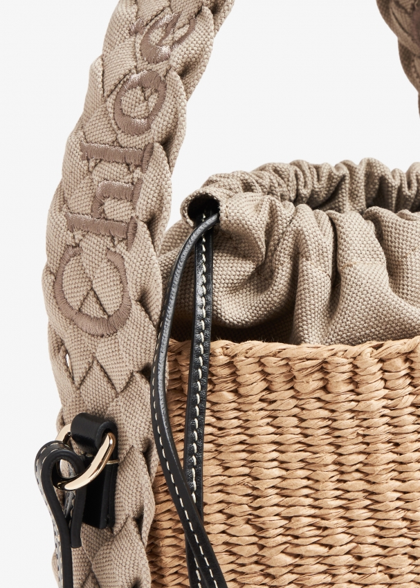 Chloé Woody small basket bag for Women - Beige in UAE