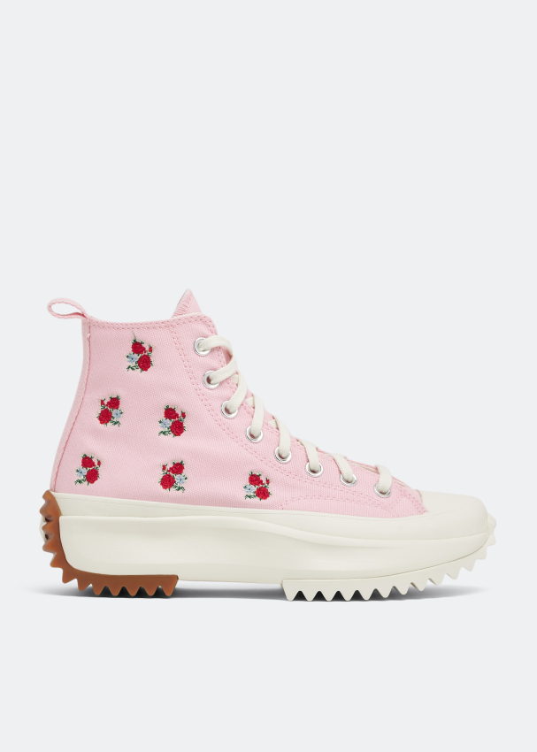 Converse Run Star Motion Hi Trance Form sneakers in baby pink