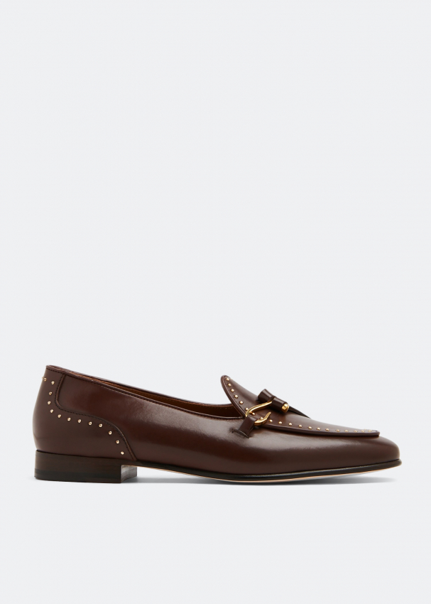 Edhèn Comporta Stud loafers for Men - Brown in UAE | Level Shoes