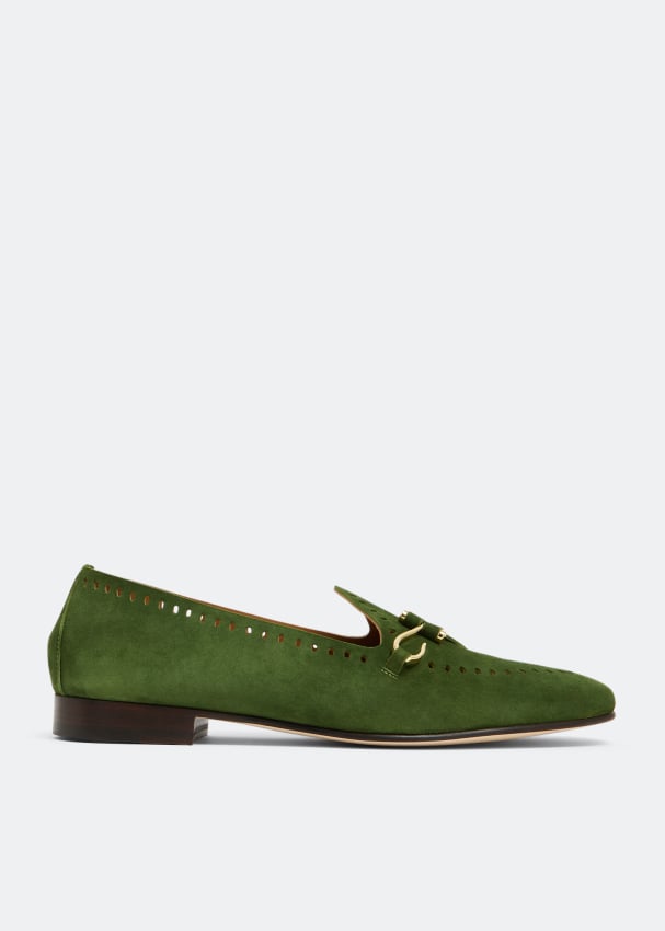Edhèn Comporta loafers for Men - Green in UAE | Level Shoes