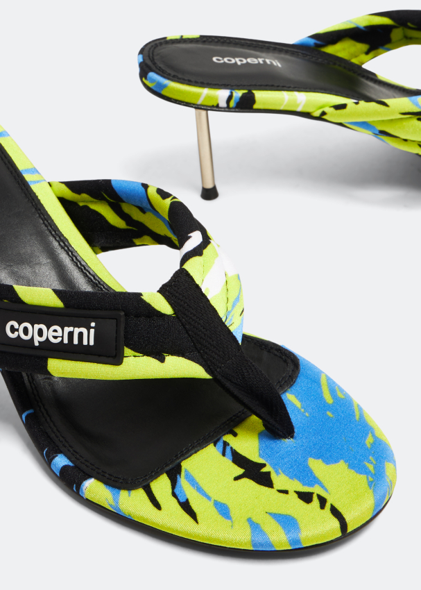 Coperni Branded thong sandals for Women Multicolored in UAE Level Shoes