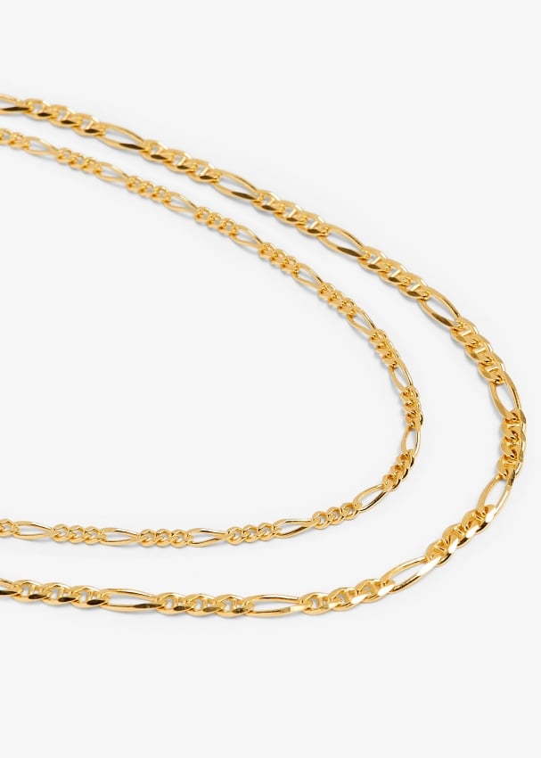 ★MISSOMA★ DOUBLE CHAIN NECKLACE ダブル チェーン ネックレス Double Chain Necklace | Missoma