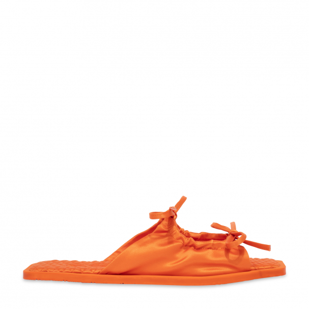 Carlotha Ray Adele tie sandals for Women - Orange in UAE | Level Shoes