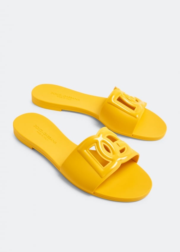 Womens yellow 2025 slides