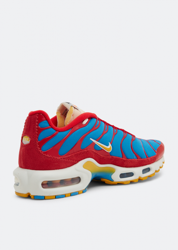 Orange and blue nike air max plus on sale