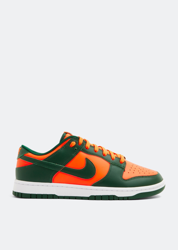 Orange and 2025 green nike shoes