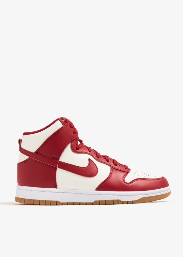 Nike Dunk High Gym Red sneakers for Women Red in KSA Level Shoes