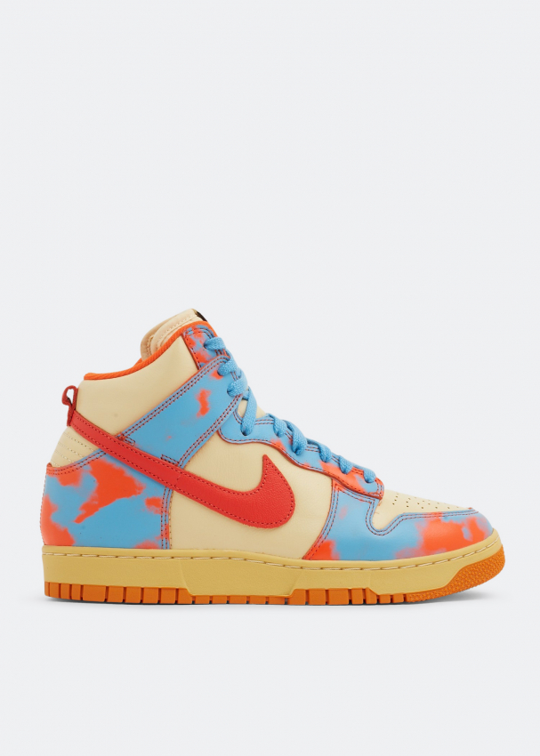 Orange high store top nike