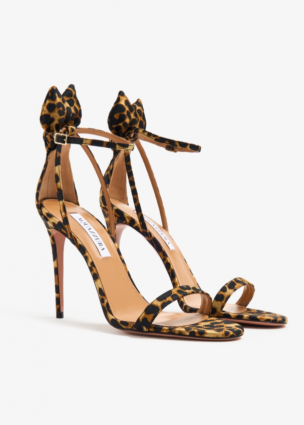 Aquazzura leopard pumps cheap