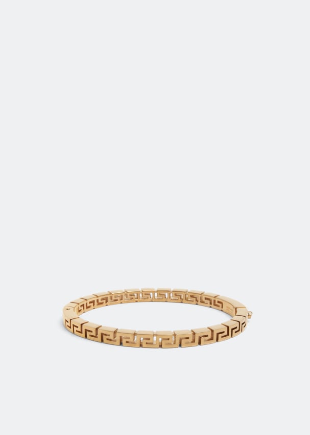 Versace Meander bangle bracelet for Men - Gold in UAE | Level Shoes