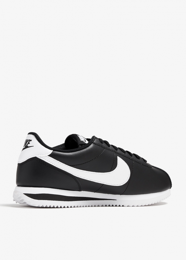 all black cortez shoes