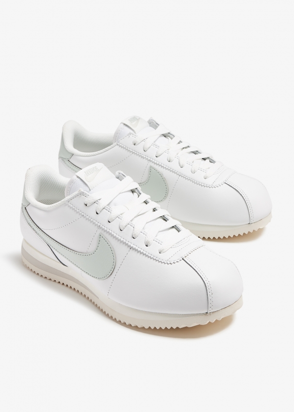 Nike leather white cortez shop