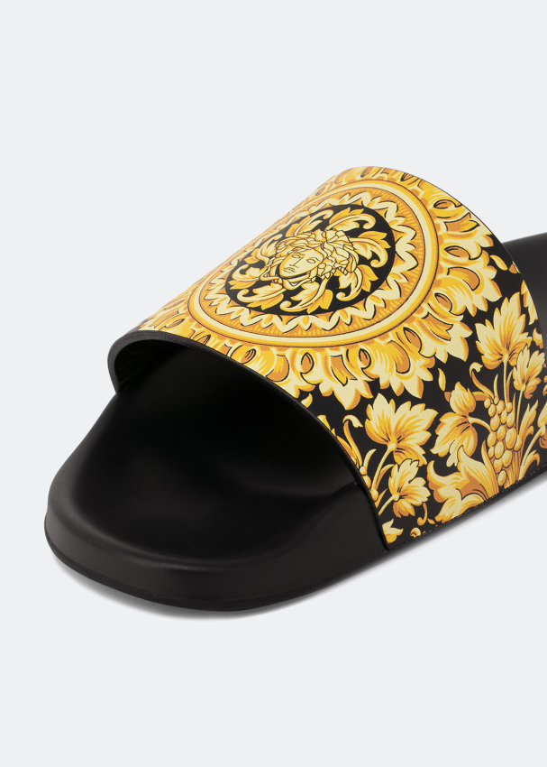 Versace cheap barocco slides
