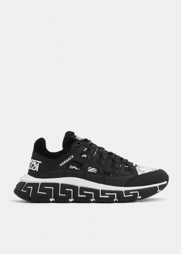 Versace Trigreca sneakers for Men - Black in Qatar | Level Shoes