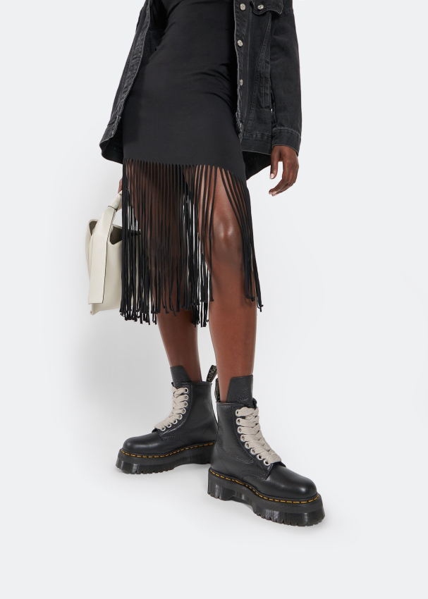 Rick Owens x Dr. Martens 1460 Quad Sole jumbo lace boots for Rick Owens x Dr. Martens 1460 Quad Sole jumbo lace boots for