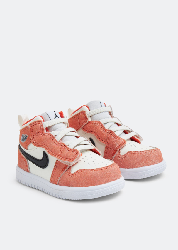 Nike JORDAN 1 MID ALT SE BSP BT for Unisex Orange in UAE Level