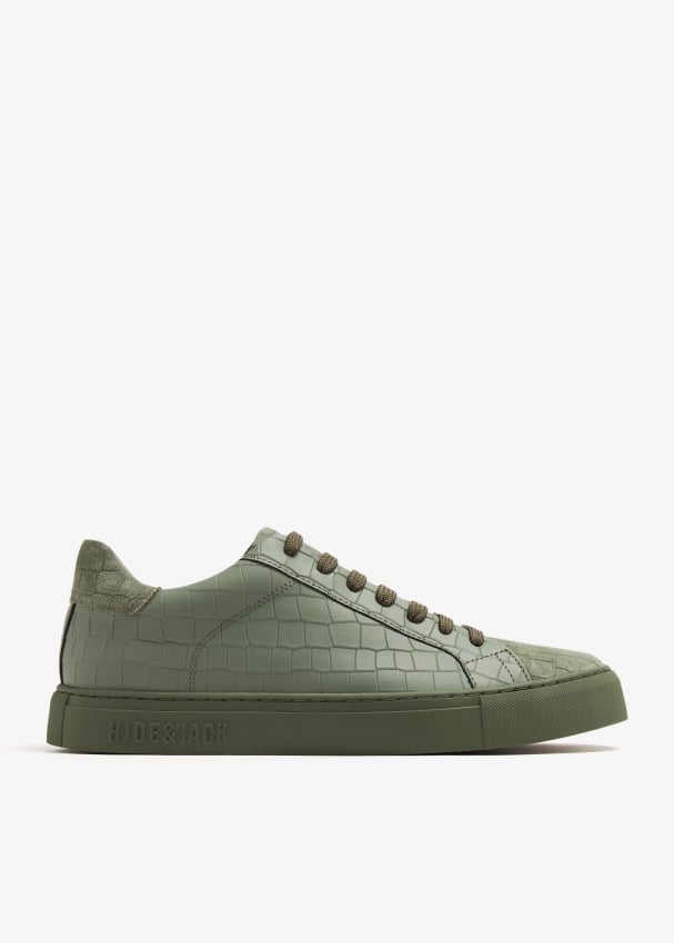 Hide Jack Essence low top sneakers for Men Green in Oman Level Shoes