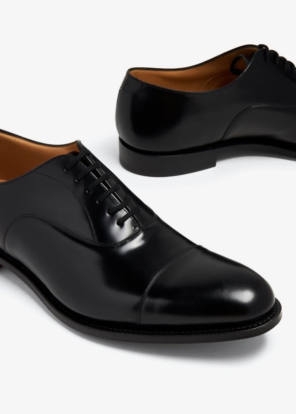 Church s Dubai leather oxford shoes for Men Black in UAE Level Shoes