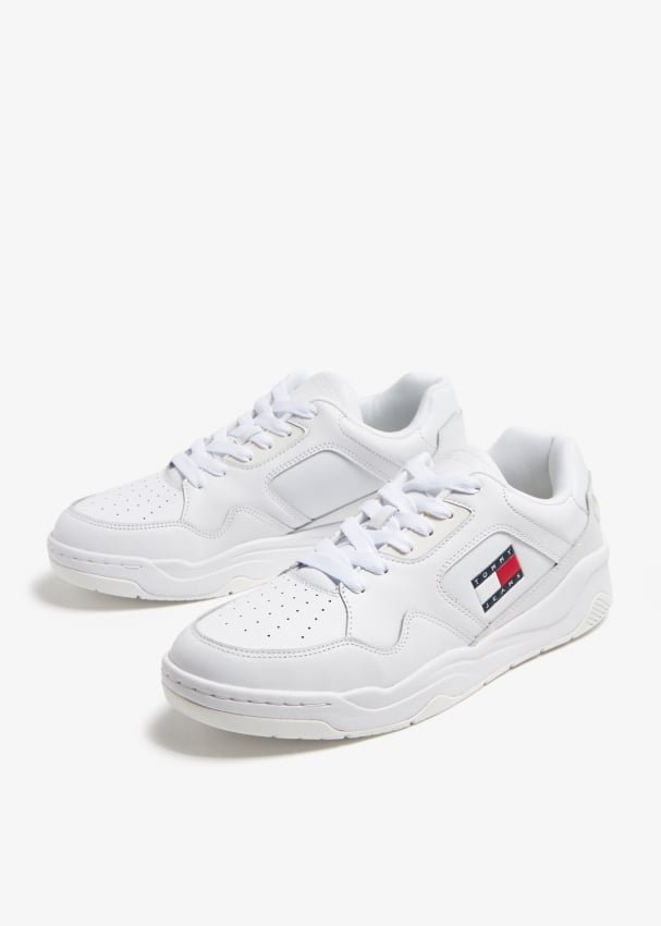Tommy hilfiger leather shoes cheap