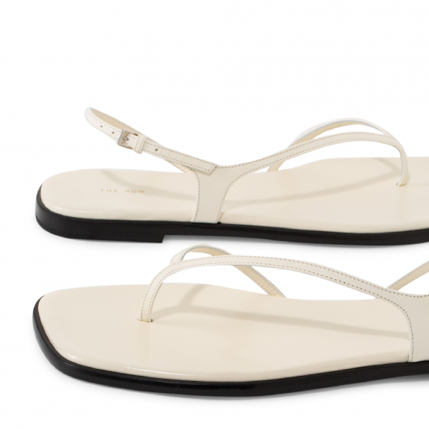 The Row Constance flat sandals for Women - White in UAE The Row Constance flat sandals for Women - White in UAE