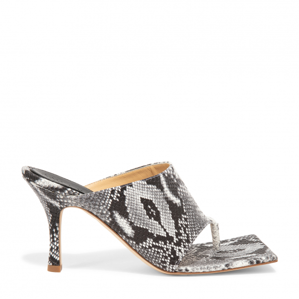 A.W.A.K.E Mode Katie mules for Women Animal Printed in KSA Level Shoes
