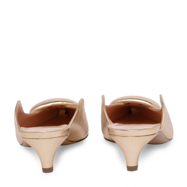 Rupert Sanderson Lullaby mules for Women - Gold in UAE