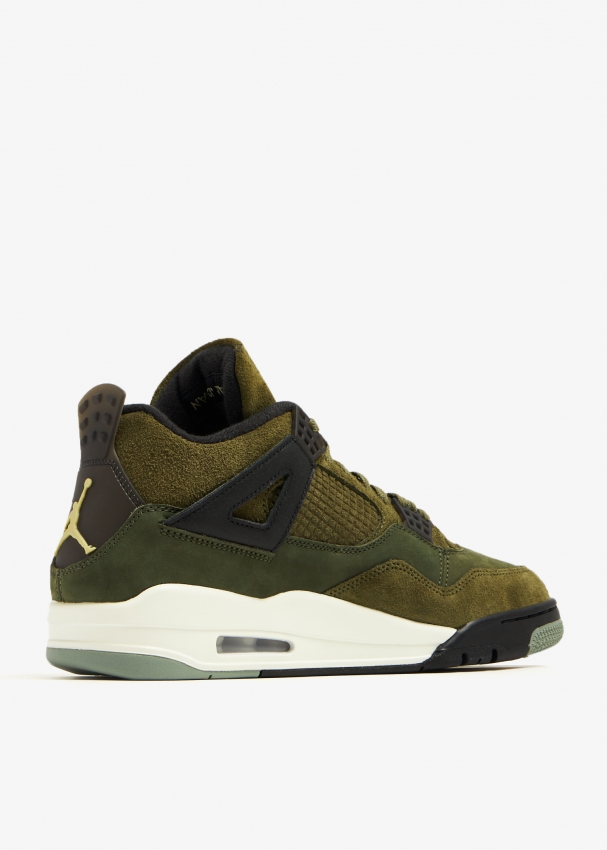 Nike Air Jordan 4 Retro Craft 'Olive' sneakers for Men - Green in UAE ...