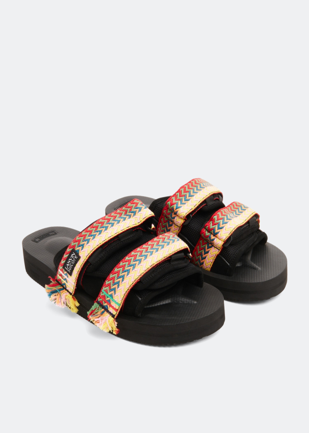 Lanvin x Suicoke Moto sandals for Men - Black in UAE | Level Lanvin x Suicoke Moto sandals for Men - Black in UAE | Level