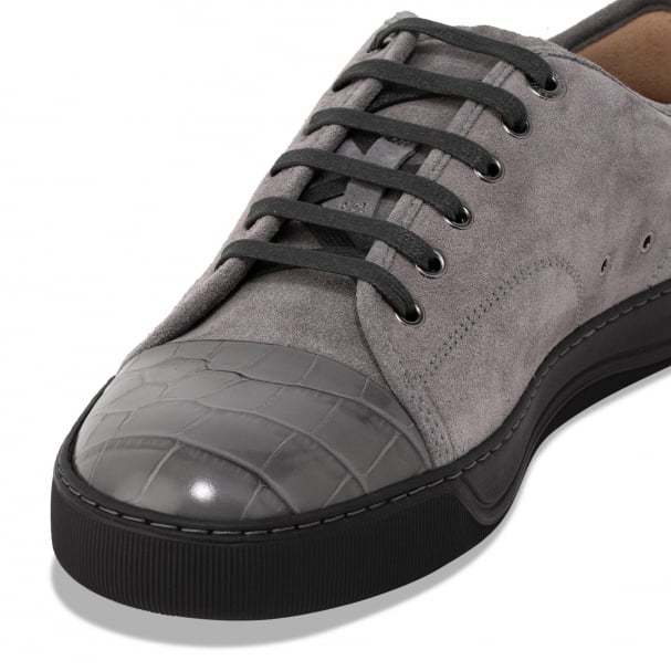 Lanvin dbb1 suede calfskin sneaker sale