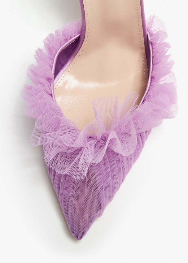 Andrea Wazen Franca Glitz pumps for Women - Purple in UAE