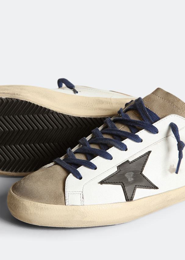 Golden Goose Super-Star sneakers for Men - White in KSA | Level Shoes