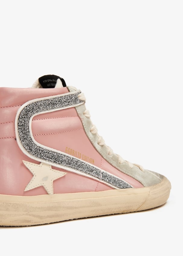 Golden goose slide pink 2025