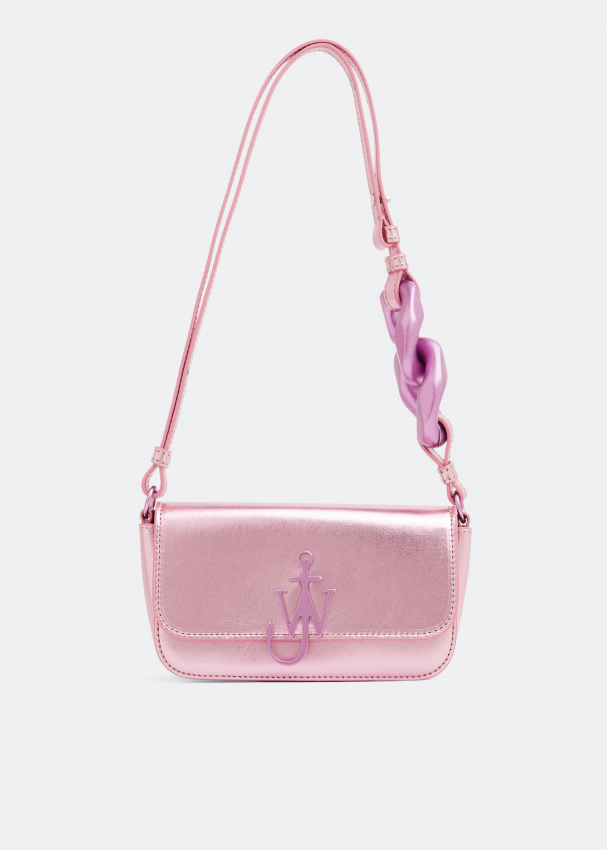 JW Anderson Anchor chain baguette bag for Women Pink in UAE