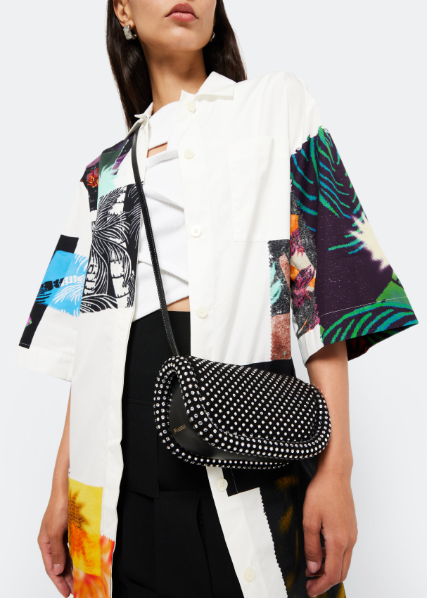 Jw Anderson Ring Flap Black Backpack | eBay