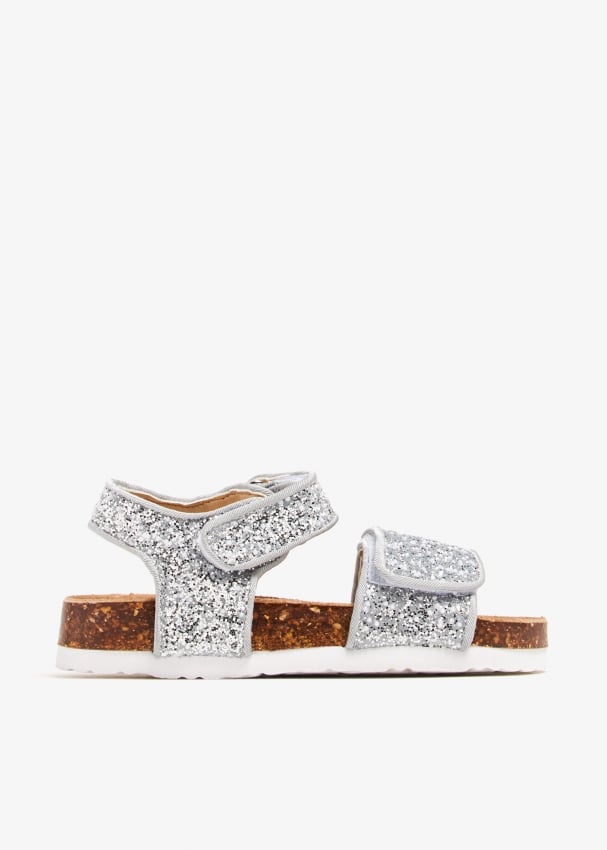 Glitter sandals