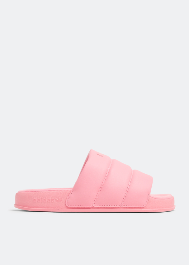 Adidas light pink slides outlet