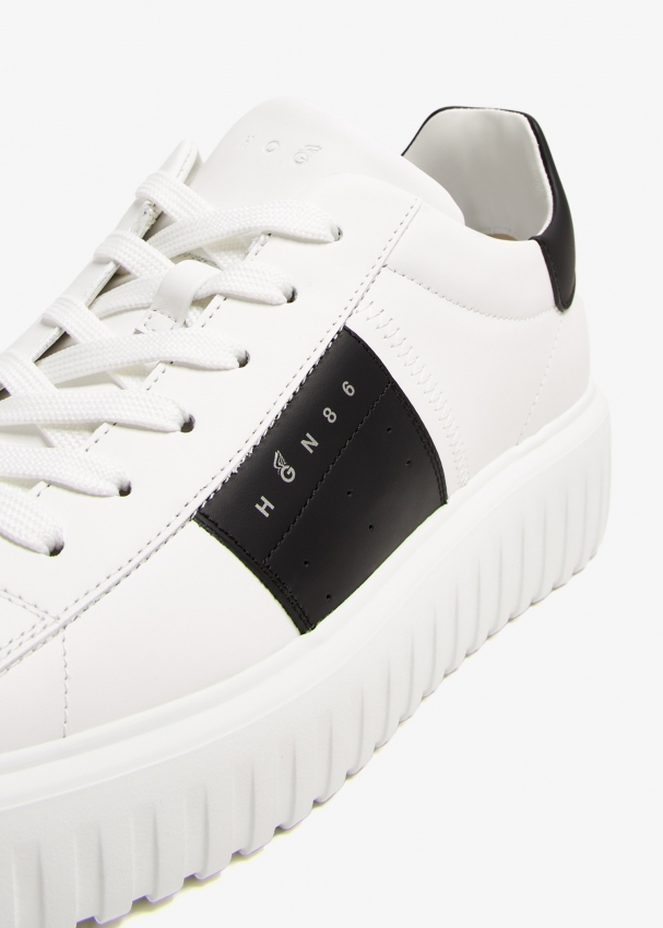 Hogan H-Stripes sneakers for Men - White in UAE | Level Shoes