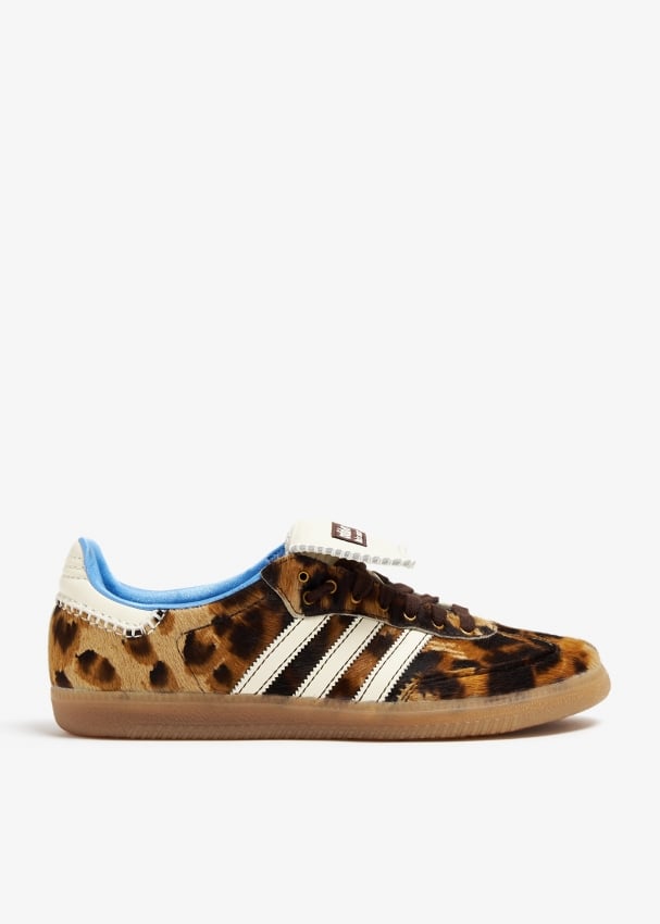 Adidas x Wales Bonner Samba 'Leopard Pony' sneakers for Men - Animal ...