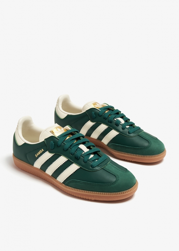 Adidas samba on sale lt green