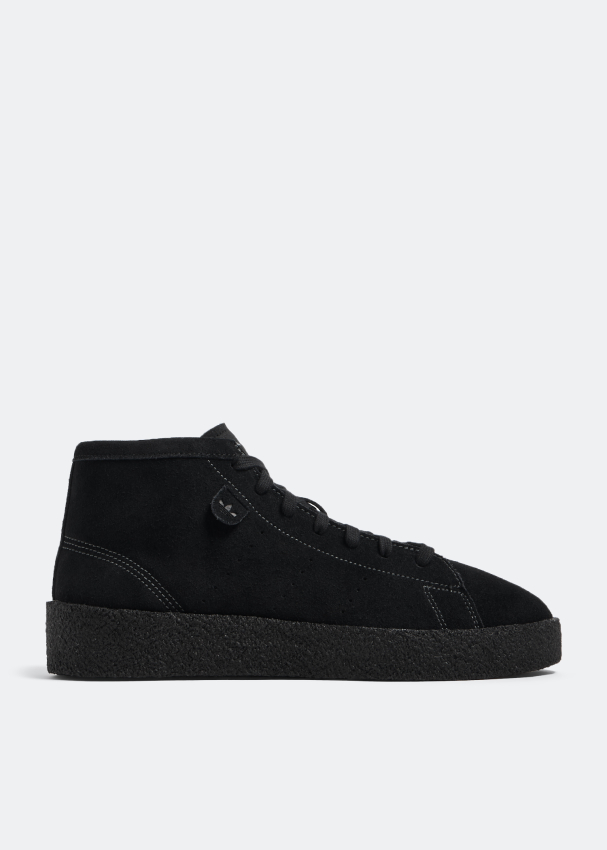 Adidas Stan Smith Crepe mid sneakers for Men - Black in UAE | Level Shoes