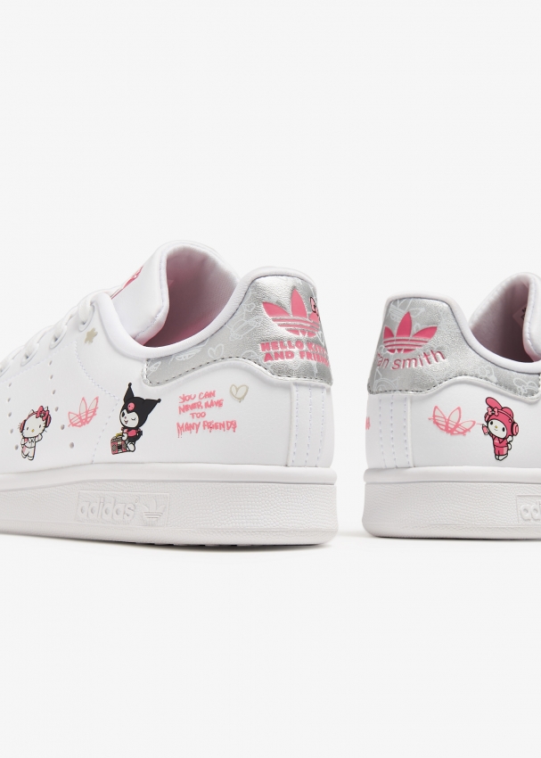 芸能人愛用のルームウェア adidas x Hello Kitty Stan Smith sneakers for Girl - White in テープ・マスキングテープ