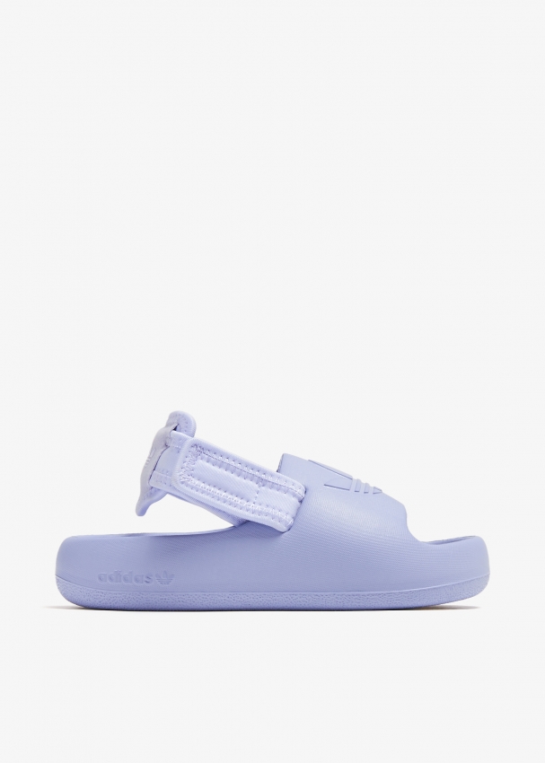 Adidas Adifom Adilette slides for Girl Purple in UAE Level Shoes