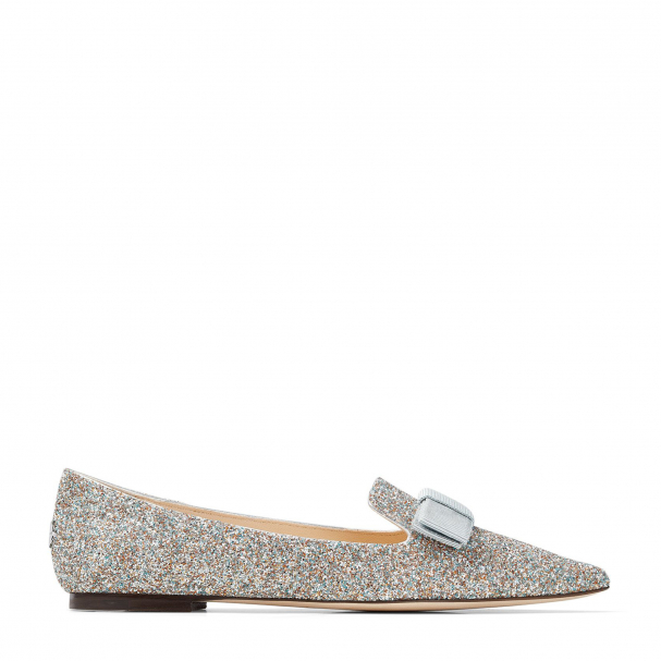 Jimmy Choo Gala ballet flats for Women Metallic in Bahrain Level Shoes